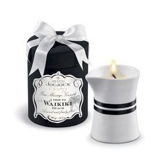 Масажна свічка Petits Joujoux - Waikiki Beach - Coconut and Pineapple (190 г) розкішна упаковка 108908 фото