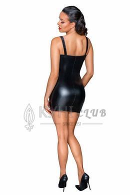 Платье с мокрым эффектом Noir Handmade F254 Powerwetlook mini-dress, XL 108166 фото