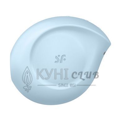 Вакуумний кліторальний стимулятор із вібрацією Satisfyer Sugar Rush Blue 104035 фото