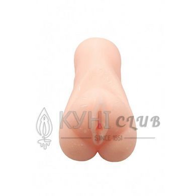 Мастурбатор-вагіна Wooomy Squeeezy Masturbator Vagina, м&rsquo;які відкриті губи, 13,2х5,4 см 105389 фото
