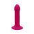 Дилдо з присоскою Adrien Lastic Hitsens 2 Pink, відмінно для страпона, макс. діам. 4см, довж. 16,7см 101156 фото