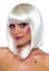Перука, що світиться в темряві Leg Avenue Pearl short natural bob wig White, коротка, перлинна, 33 с 105911 фото 2
