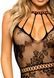 Ажурное платье-сетка Leg Avenue Lace mini dress with cut-outs Black, one size 105861 фото 6