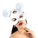 Кожаная маска мышки Art of Sex - Mouse Mask, цвет Белый 107666 фото 1