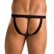 Чоловічі сліпи на шнурівці Passion 044 SLIP BEN XXL/XXXL Black, екошкіра, люверси 105582 фото 2