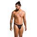 Чоловічі сліпи на шнурівці Passion 044 SLIP BEN XXL/XXXL Black, екошкіра, люверси 105582 фото 3