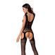 Сітчастий бодістокінг Passion BS062 One Size, Black, комбінезон, імітація панчіх, відкритий доступ 100754 фото 2
