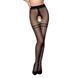 Колготки з відкритим доступом, контрастна подвійна резинка Passion TIOPEN 015 1/2 (20 den), black 103724 фото 1
