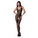 Бодистокинг Passion BS069 black, комбинезон, имитация чулок и боди 109085 фото 3