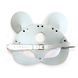 Кожаная маска мышки Art of Sex - Mouse Mask, цвет Белый 107666 фото 4