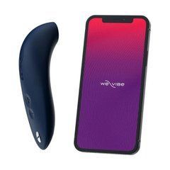 Вакуумний смарт-стимулятор для пар We-Vibe Melt Midnight Blue, зручно поєднувати з проникним сексом 104893 фото