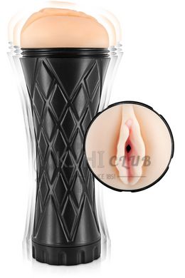 Мастурбатор-вагіна Real Body Real Cup Vagina Vibrating 102037 фото