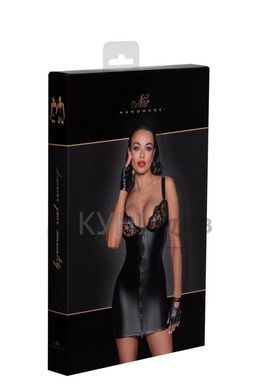 Сукня з мокрим ефектом Noir Handmade F254 Powerwetlook mini-dress, XXL 108167 фото