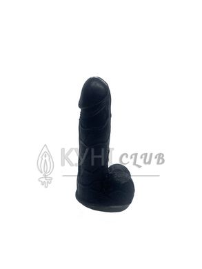 Крафтове мило-член із присоскою Чистий Кайф Black size S натуральне 102652 фото