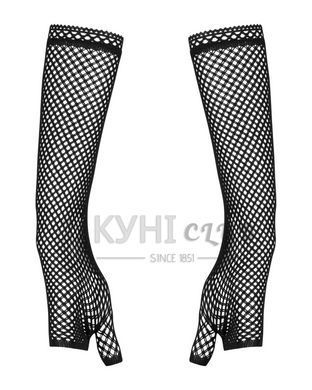 Сетчатые митенки Obsessive Darkie mittens, black 105681 фото