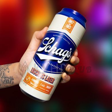 Мастурбатор &ndash; банка пива Blush Schag's Luscious Lager Masturbator Frosted, самосмазывающийся, вакуум 106854 фото