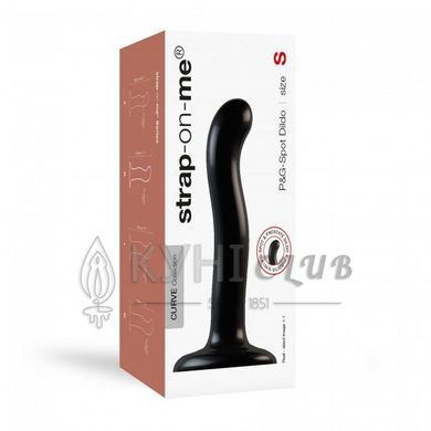 Насадка для страпона Strap-On-Me P&G-Spot Dildo, силікон, розмір S 102087 фото