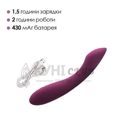 Вибратор для точки G с интеллектуальным режимом Svakom Amy 2 Violet 105056 фото