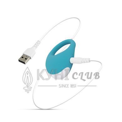 Эрекционное кольцо с вибрацией Cala Azul &ndash; Jose Vibrating Cockring, 10 режимов 106902 фото