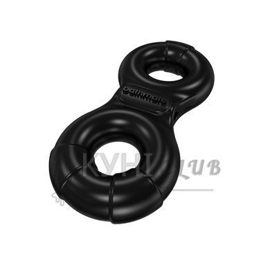 Эрекционное виброкольцо Bathmate Vibe Ring Eight, двойное, для члена и мошонки 109445 фото