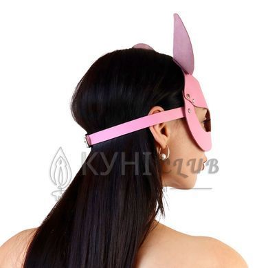Кожаная маска мышки Art of Sex - Mouse Mask, цвет Розовый 107667 фото