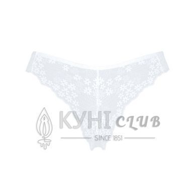 Полупрозрачные трусики Obsessive Heavenlly panties M/L, открытые ягодицы 106133 фото