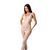 Еротичний бодістокінг з малюнком Passion BS085 white 102604 фото