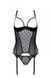 Корсет Passion MARINA CORSET, L/XL, black, з відкритими чашками 107736 фото 3
