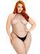 Бодистокинг Leg Avenue Racer neck bodystocking Black Queen Size 110118 фото 3