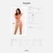 Полупрозрачные трусики Obsessive Heavenlly panties M/L, открытые ягодицы 106133 фото 7