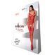 Бодистокинг Passion BS069 red, комбинезон, имитация чулок и боди 109086 фото 5