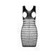 Бодистокинг-платье с открытой грудью Passion BS092 black 104354 фото 3