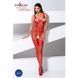 Бодистокинг Passion BS069 red, комбинезон, имитация чулок и боди 109086 фото 2