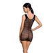 Бодистокинг-платье с открытой грудью Passion BS092 black 104354 фото 2