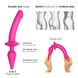 Анальна пробка з дилдо Strap-On-Me SWITCH PLUG-IN SEMI-REALISTIC DILDO FUCHSIA - L (м'ята упаковка) 104823 фото 3