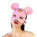 Кожаная маска мышки Art of Sex - Mouse Mask, цвет Розовый 107667 фото 1