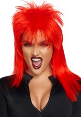 Перука рок-зірки Leg Avenue Unisex rockstar wig Red, унісекс, 53 см 105913 фото