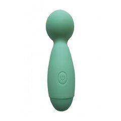 Мінівібромасажер Wooomy Smally Mini Wand Turquoise 105391 фото