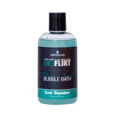 Пена для ванны Sensuva — Big Flirt Pheromone Bubble Bath — Sweet Temptation (237 мл) 105823 фото