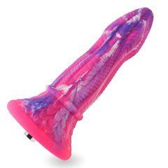 Фалоімітатор для секс-машин Hismith 10.3&Prime; Silicone Monster Dildo Series, KlicLok та присоска 104198 фото