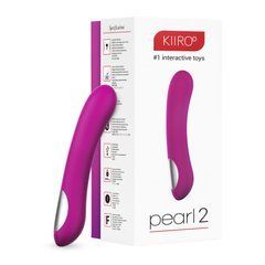 Інтерактивний вібростимулятор точки G Kiiroo Pearl 2 Purple 108811 фото