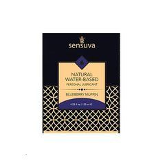 Пробник Sensuva &ndash; Natural Water-Based Blueberry Muffin (6 мл) 103648 фото