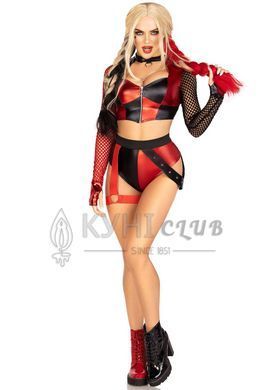 Еротичний костюм Leg Avenue Crime Spree Sweetie Costume M, топ, шорти 107222 фото