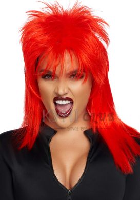 Перука рок-зірки Leg Avenue Unisex rockstar wig Red, унісекс, 53 см 105913 фото