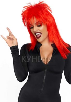 Перука рок-зірки Leg Avenue Unisex rockstar wig Red, унісекс, 53 см 105913 фото