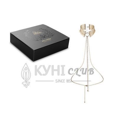 Намисто-комір Bijoux Indiscrets Desir Metallique Collar - Gold 108825 фото