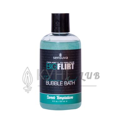 Піна для ванни Sensuva — Big Flirt Pheromone Bubble Bath — Sweet Temptation (237 мл) 105823 фото