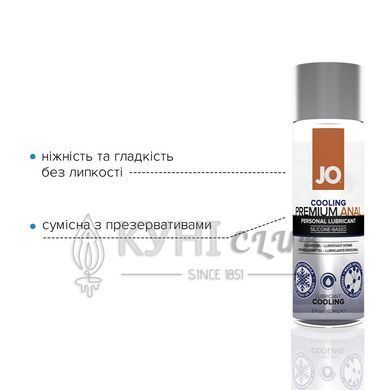 Смазка на силиконовой основе System JO ANAL PREMIUM - COOLING (60 мл) 108945 фото