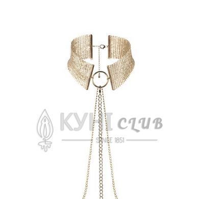 Намисто-комір Bijoux Indiscrets Desir Metallique Collar - Gold 108825 фото