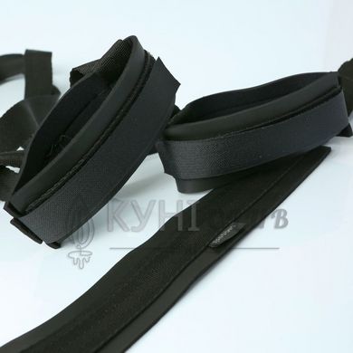 Гибкая распорка для ног Sportsheets Sex Sling Black для притягивания ног к телу 102897 фото